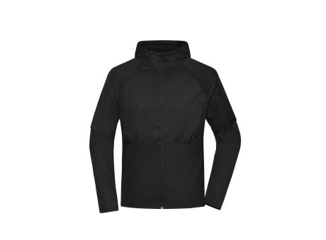 Men's Running Jacket - Modische Hybrid-Laufjacke für Running, Sport und Fitness
