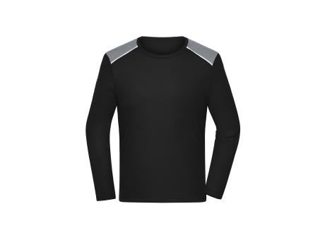 Men's Running Shirt Longsleeve  GRS - Langarm Funktionsshirt aus recyceltem Polyester für Running, Sport und Fitness