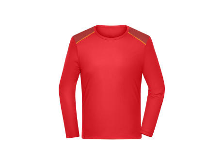 Men's Running Shirt Longsleeve  GRS - Langarm Funktionsshirt aus recyceltem Polyester für Running, Sport und Fitness
