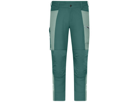 Workwear Pants (All-Season) 4-Way Stretch - Moderne Arbeitshose in schmaler Schnittführung mit farblich abgesetzten Details