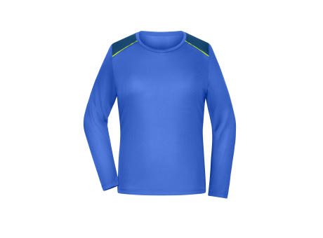 Ladies' Running Shirt Longsleeve  GRS - Langarm Funktionsshirt aus recyceltem Polyester für Running, Sport und Fitness