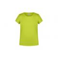 Girls' Basic-T - T-Shirt für Kinder in klassischer Form