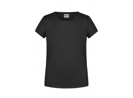 Girls' Basic-T - T-Shirt für Kinder in klassischer Form