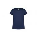 Girls' Basic-T - T-Shirt für Kinder in klassischer Form