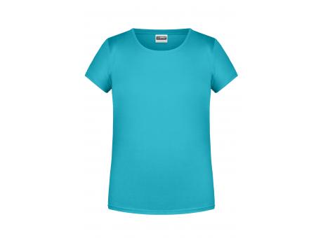 Girls' Basic-T-T-Shirt für Kinder in klassischer Form