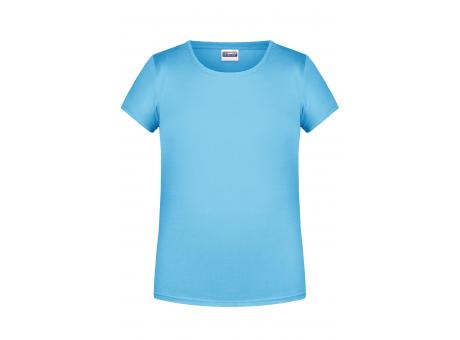 Girls' Basic-T - T-Shirt für Kinder in klassischer Form