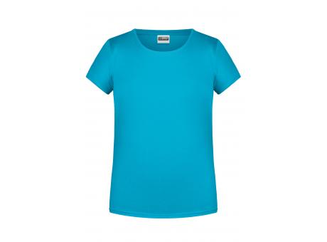 Girls' Basic-T-T-Shirt für Kinder in klassischer Form