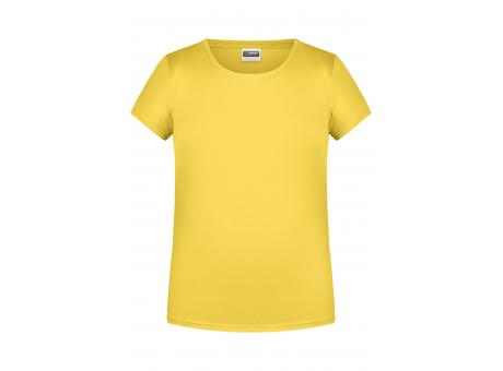 Girls' Basic-T - T-Shirt für Kinder in klassischer Form