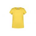 Girls' Basic-T - T-Shirt für Kinder in klassischer Form