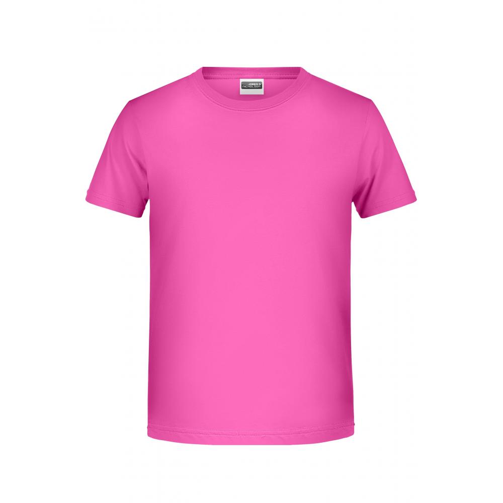 Boys' Basic-T - T-Shirt für Kinder in klassischer Form