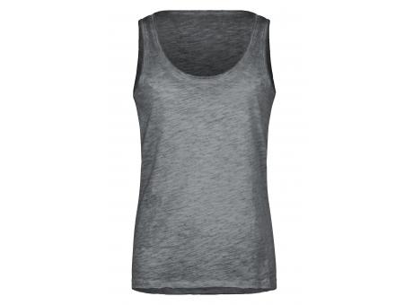 Ladies' Slub-Top-Damen Tank-Top im Vintage-Look