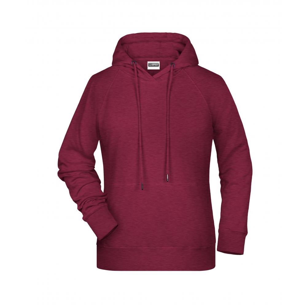 Ladies' Hoody-Kapuzensweat mit Raglanärmeln