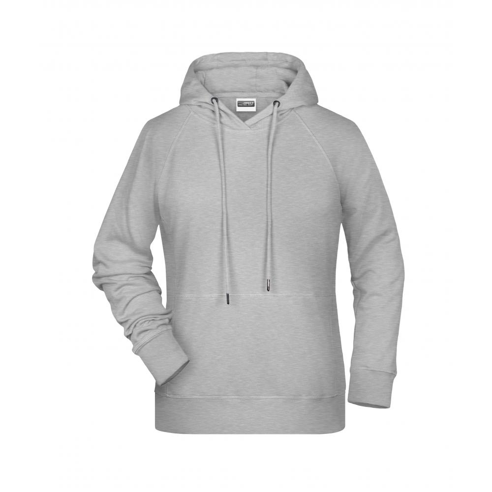 Ladies' Hoody-Kapuzensweat mit Raglanärmeln