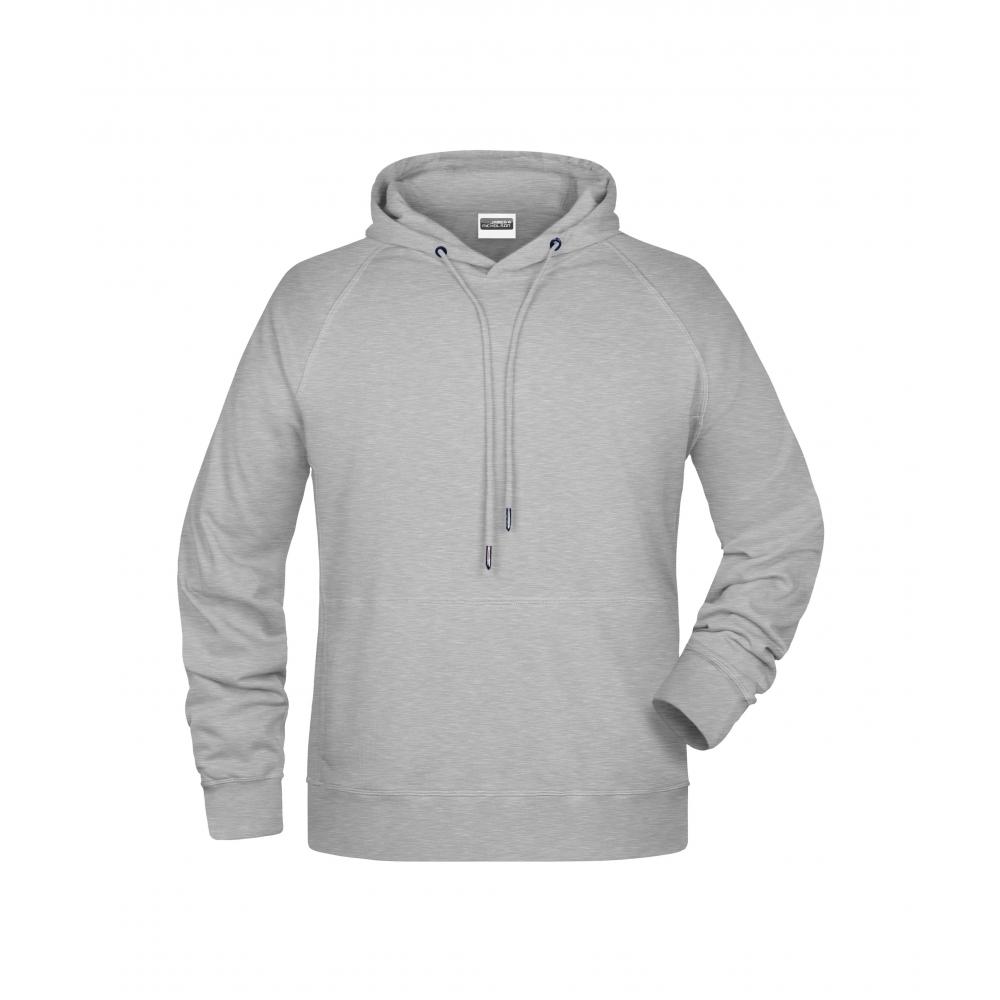 Men's Hoody-Kapuzensweat mit Raglanärmeln