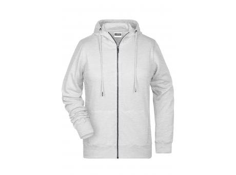 Ladies' Zip Hoody-Sweatjacke mit Kapuze und Reißverschluss