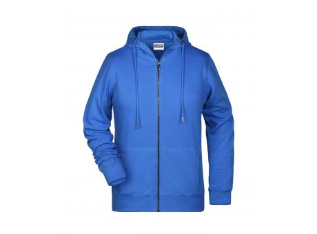 Ladies' Zip Hoody-Sweatjacke mit Kapuze und Reißverschluss