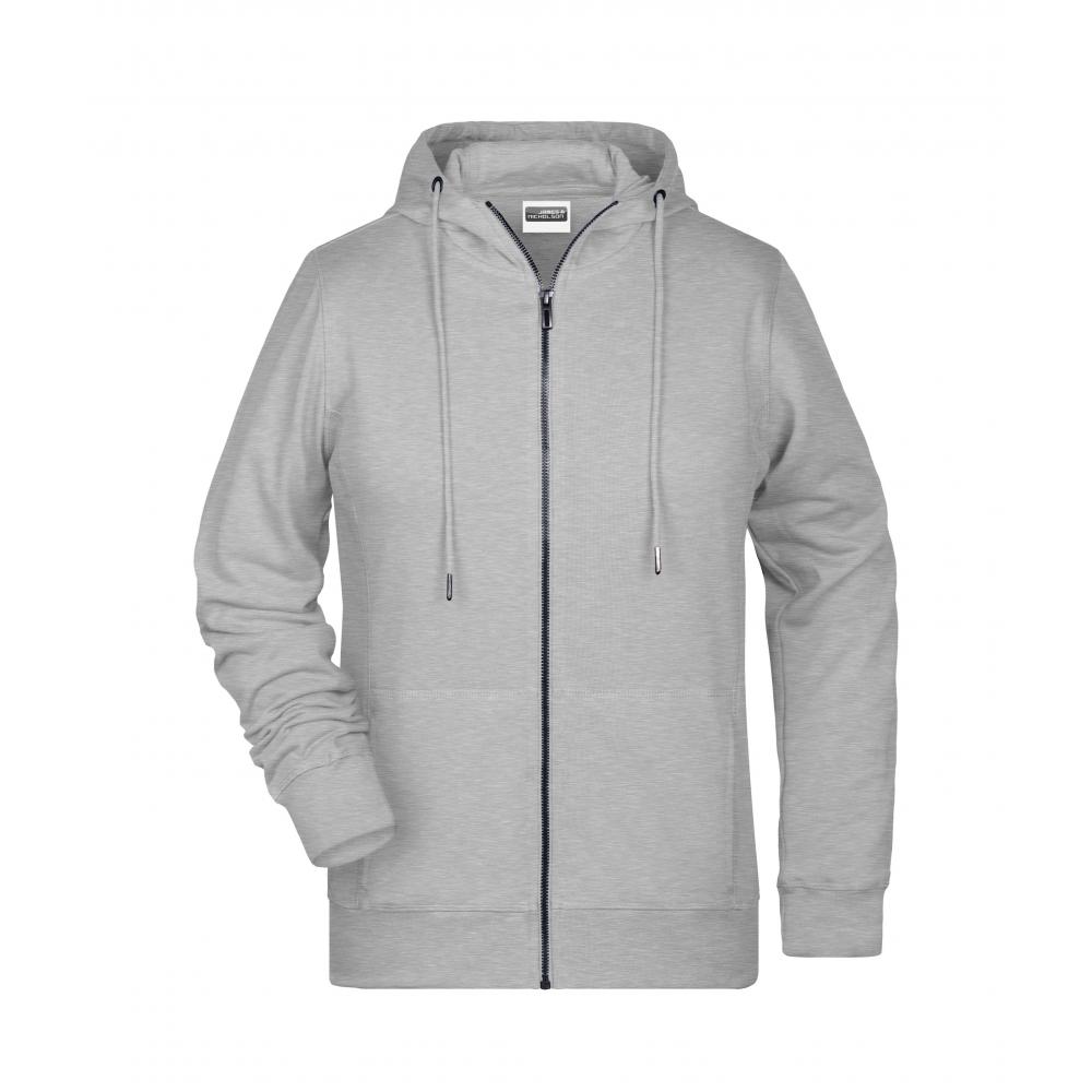 Ladies' Zip Hoody - Sweatjacke mit Kapuze und Reißverschluss