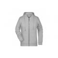 Ladies' Zip Hoody - Sweatjacke mit Kapuze und Reißverschluss