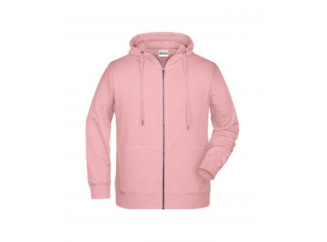 Men's Zip Hoody-Sweatjacke mit Kapuze und Reißverschluss