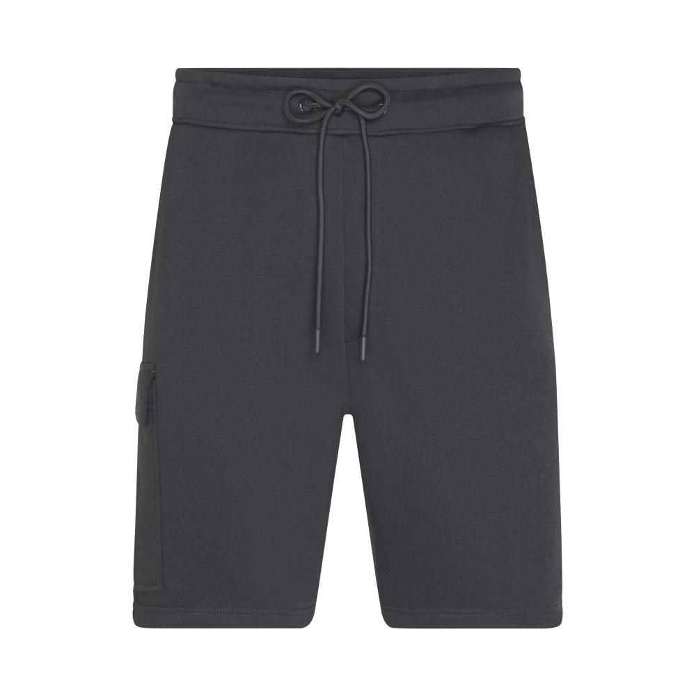 Men's Lounge Shorts   OCS Blended & RCS - Modische, kurze Sweathose aus BIO-Baumwolle im Cargo-Style