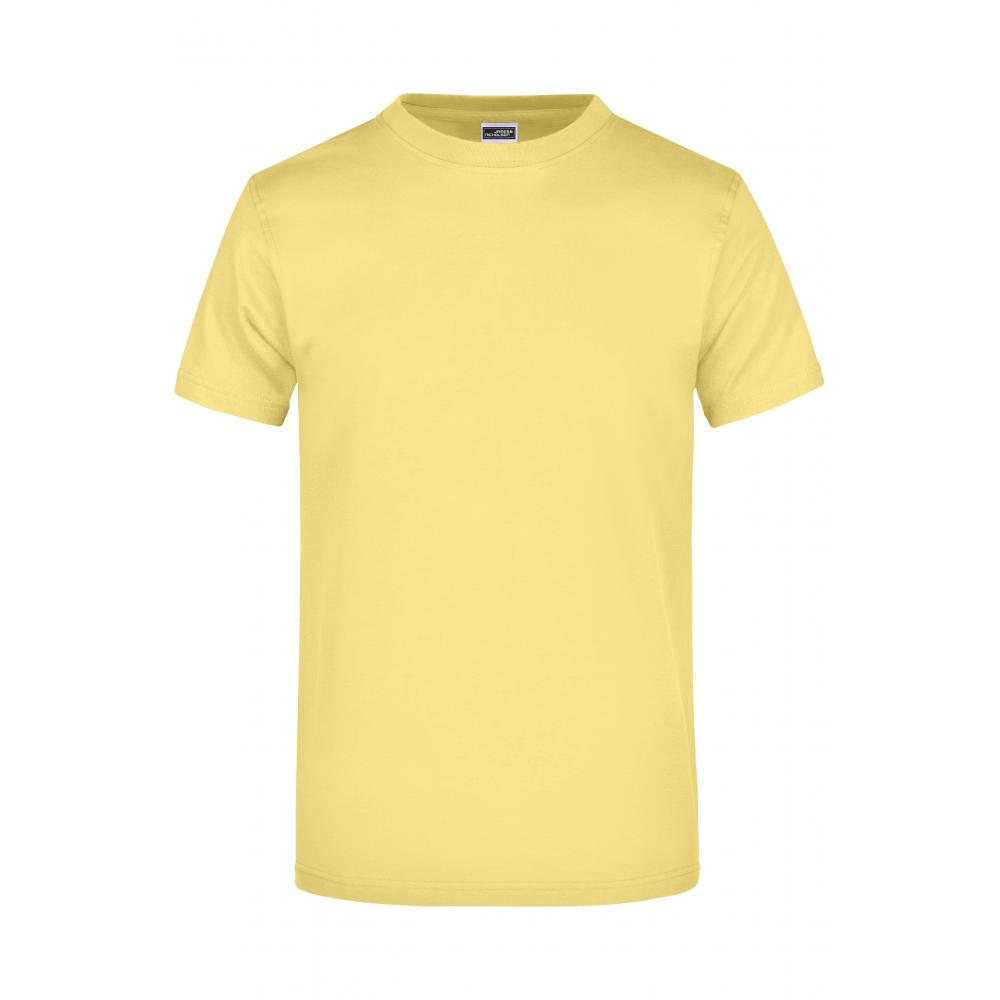 Round-T Heavy (180g/m²) - Komfort-T-Shirt aus strapazierfähigem Single Jersey