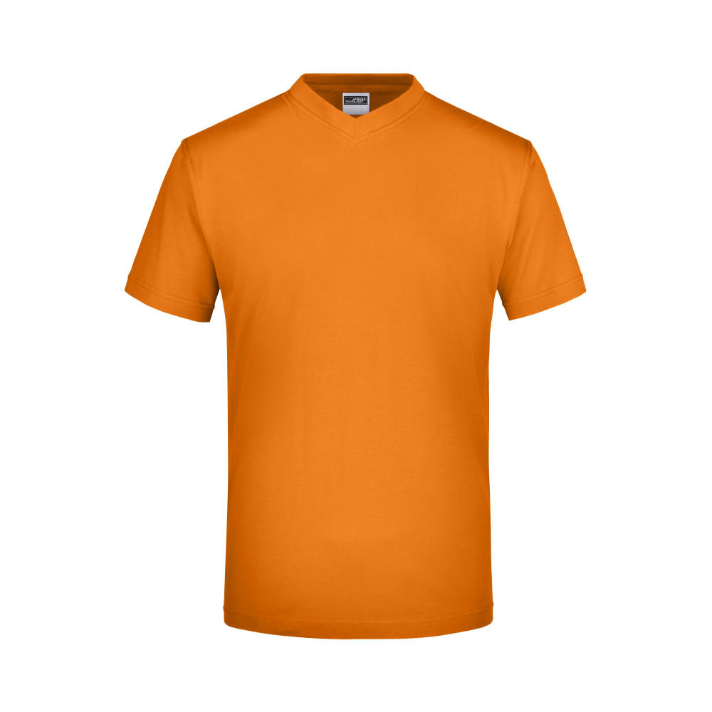 V-T Medium - Komfort-V-Neck-T aus Single Jersey