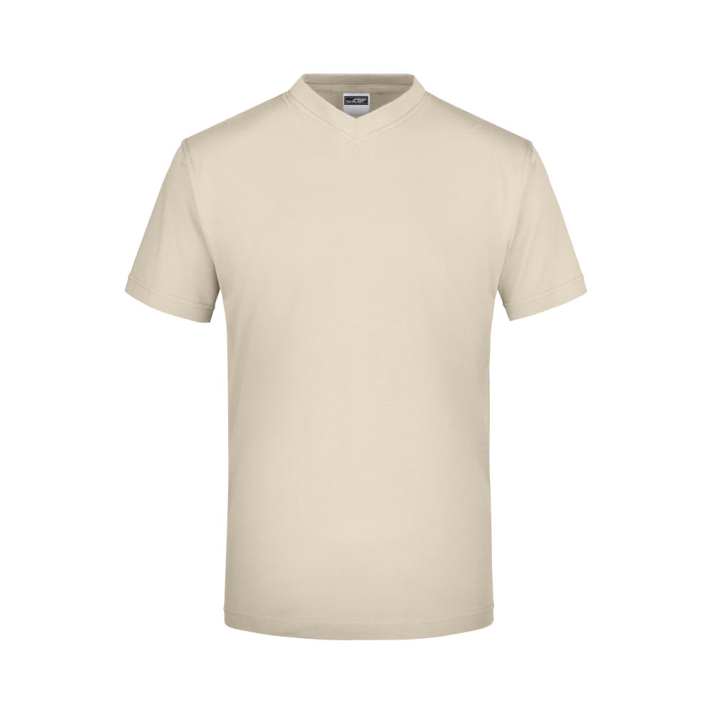 V-T Medium - Komfort-V-Neck-T aus Single Jersey