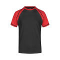 Men's Raglan-T - T-Shirt in sportlicher, zweifarbiger Optik