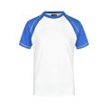 Men's Raglan-T - T-Shirt in sportlicher, zweifarbiger Optik