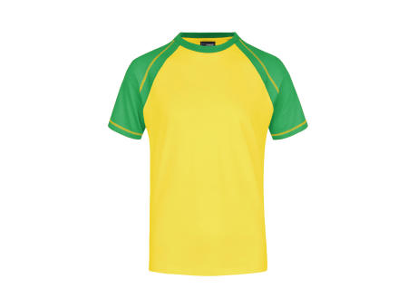 Men's Raglan-T-T-Shirt in sportlicher, zweifarbiger Optik