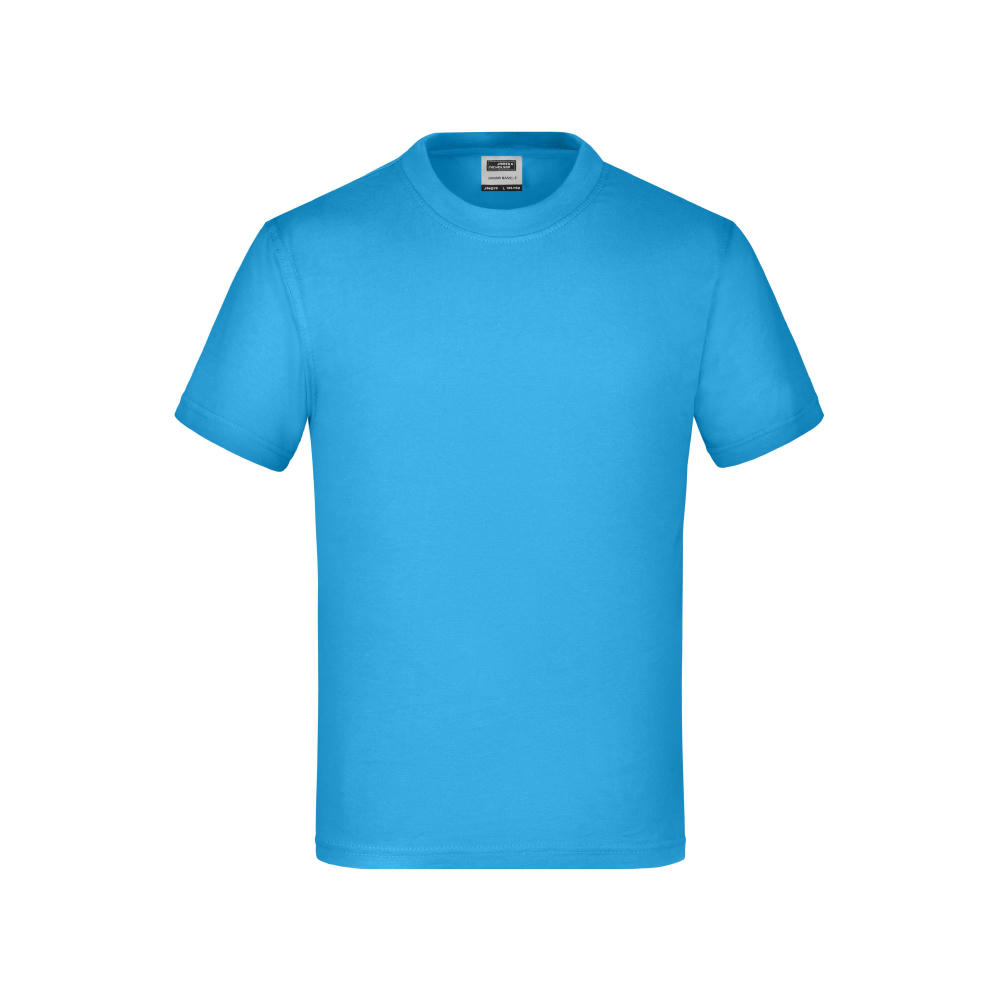 Junior Basic-T-Kinder Komfort-T-Shirt aus hochwertigem Single Jersey