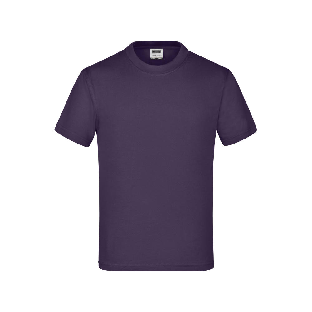 Junior Basic-T - Kinder Komfort-T-Shirt aus hochwertigem Single Jersey