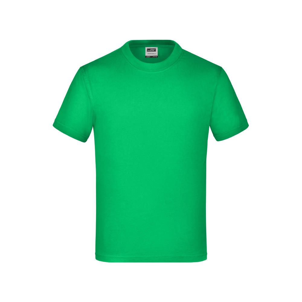 Junior Basic-T - Kinder Komfort-T-Shirt aus hochwertigem Single Jersey