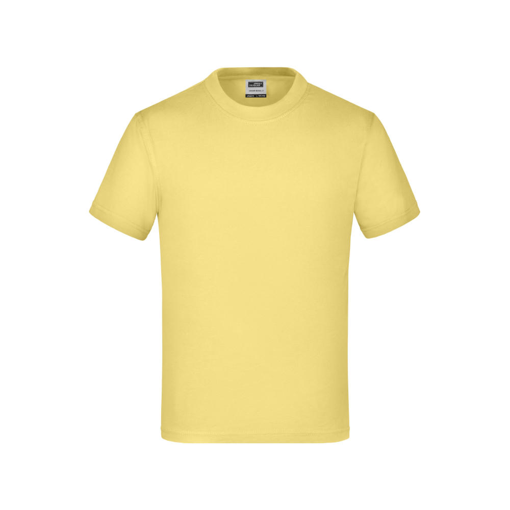 Junior Basic-T - Kinder Komfort-T-Shirt aus hochwertigem Single Jersey