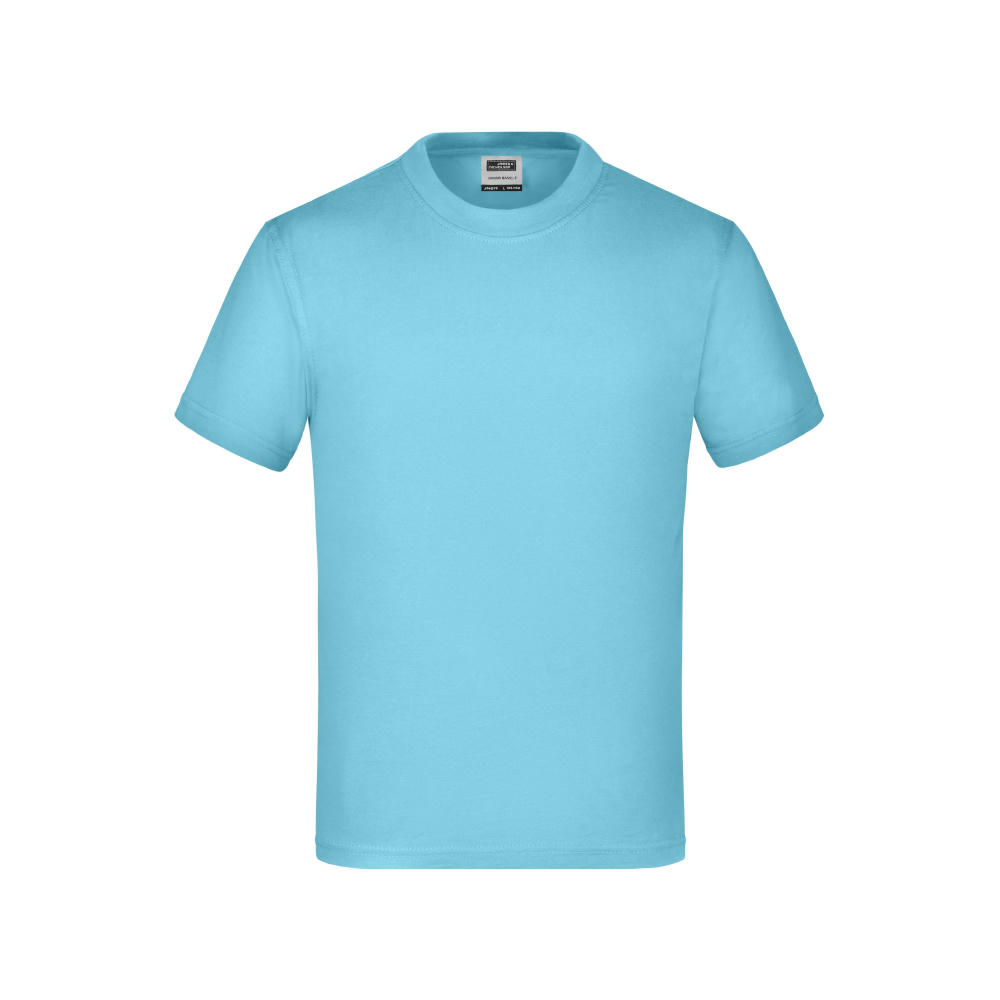 Junior Basic-T - Kinder Komfort-T-Shirt aus hochwertigem Single Jersey