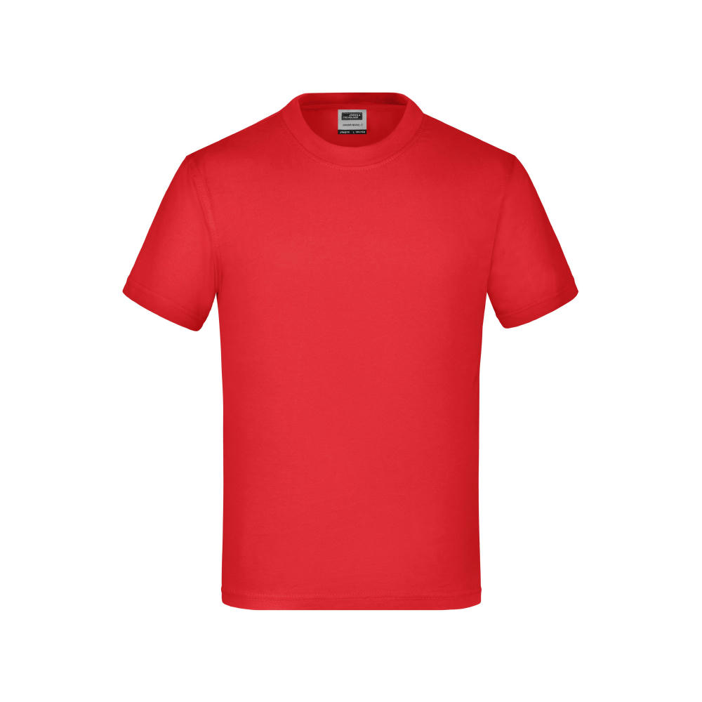 Junior Basic-T - Kinder Komfort-T-Shirt aus hochwertigem Single Jersey