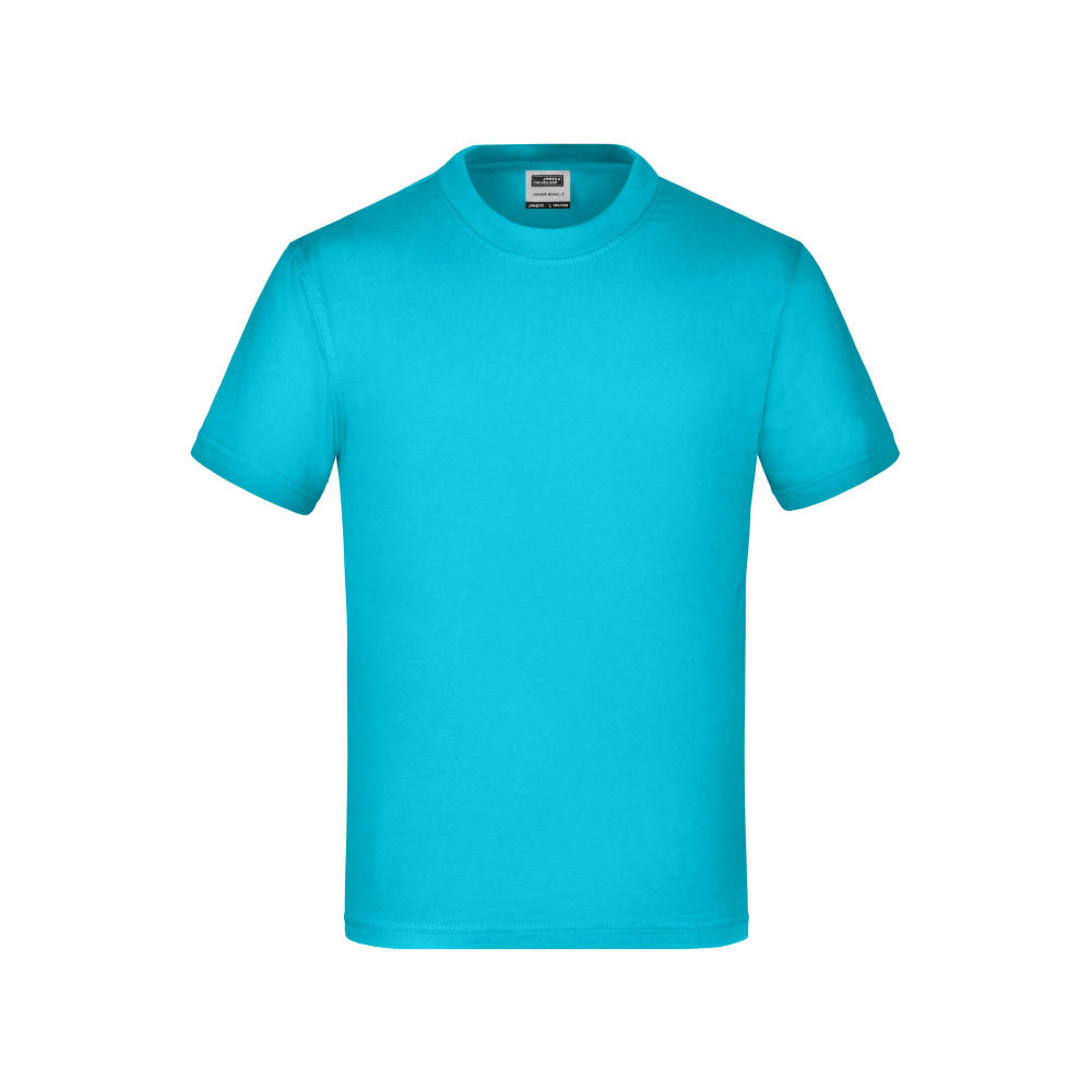 Junior Basic-T - Kinder Komfort-T-Shirt aus hochwertigem Single Jersey