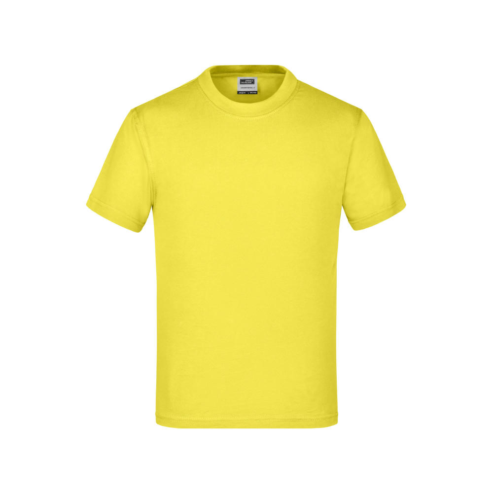 Junior Basic-T - Kinder Komfort-T-Shirt aus hochwertigem Single Jersey