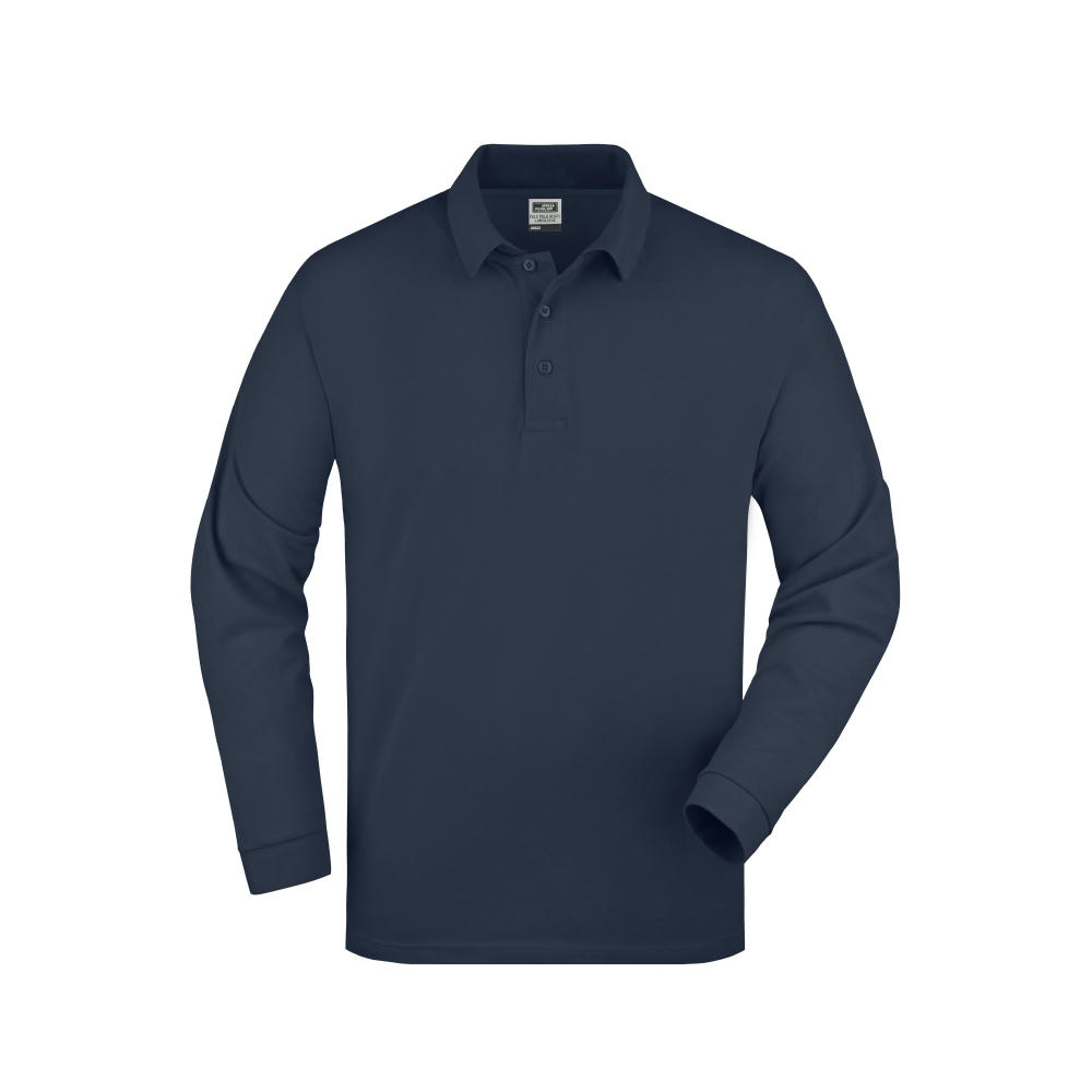 Polo-Piqué Long-Sleeved - Klassisches Langarm Polo