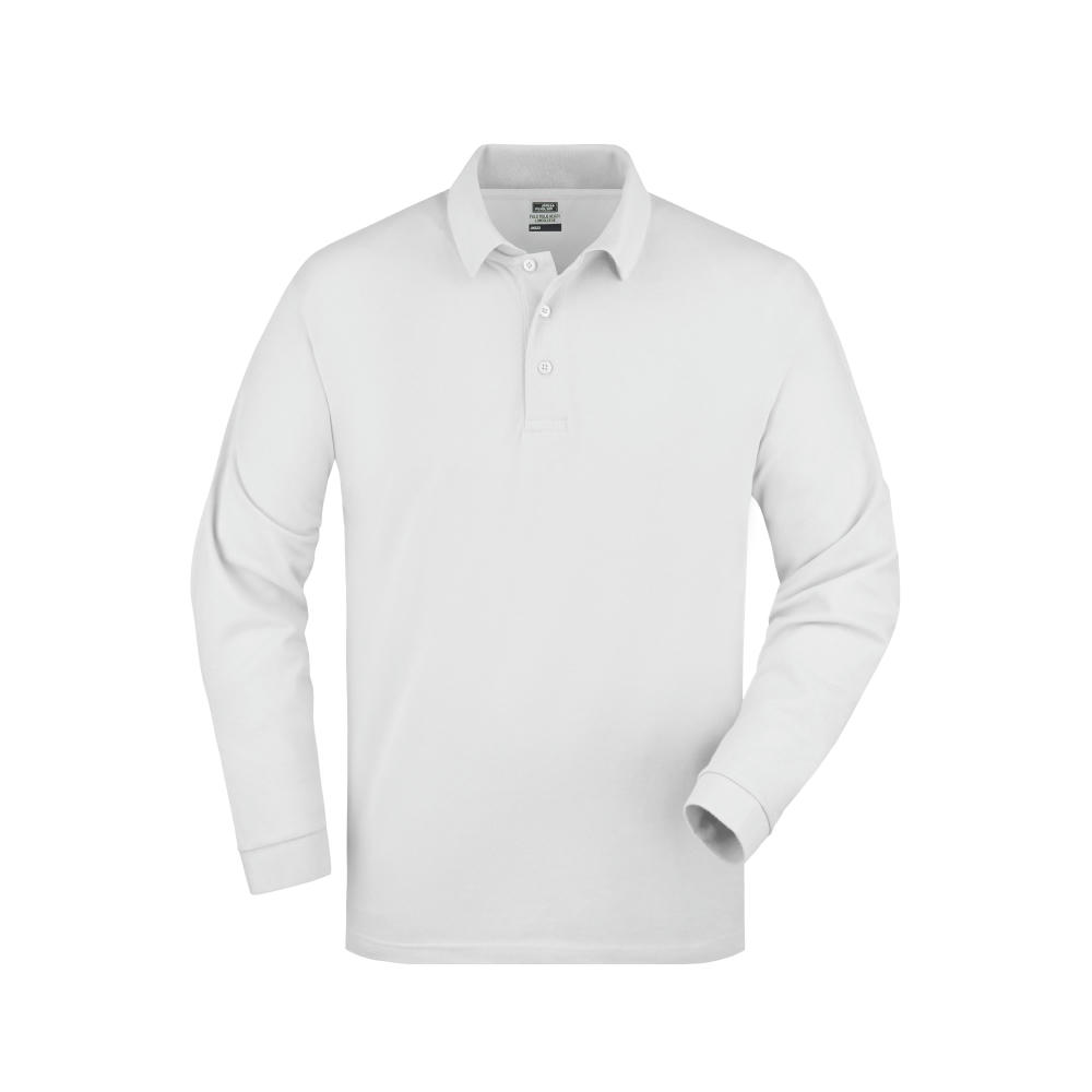 Polo-Piqué Long-Sleeved - Klassisches Langarm Polo