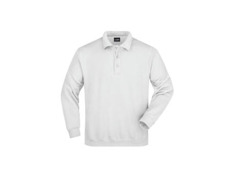 Polo-Sweat Heavy - Klassisches Komfort Polo-Sweatshirt