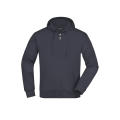 Men's Hooded Jacket - Kapuzenjacke aus formbeständiger Sweat-Qualität