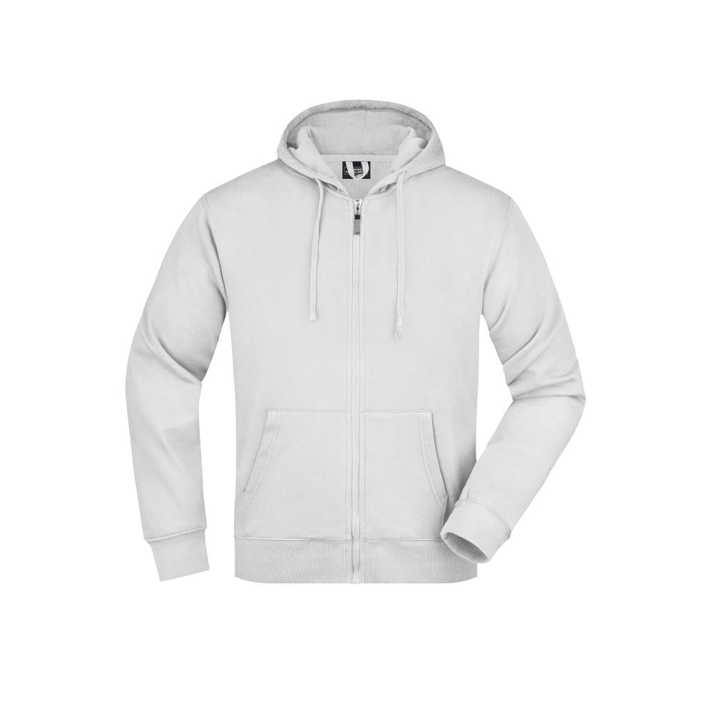 Men's Hooded Jacket - Kapuzenjacke aus formbeständiger Sweat-Qualität