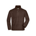 Half-Zip Fleece - Sweatshirt in schwerer Fleece-Qualität