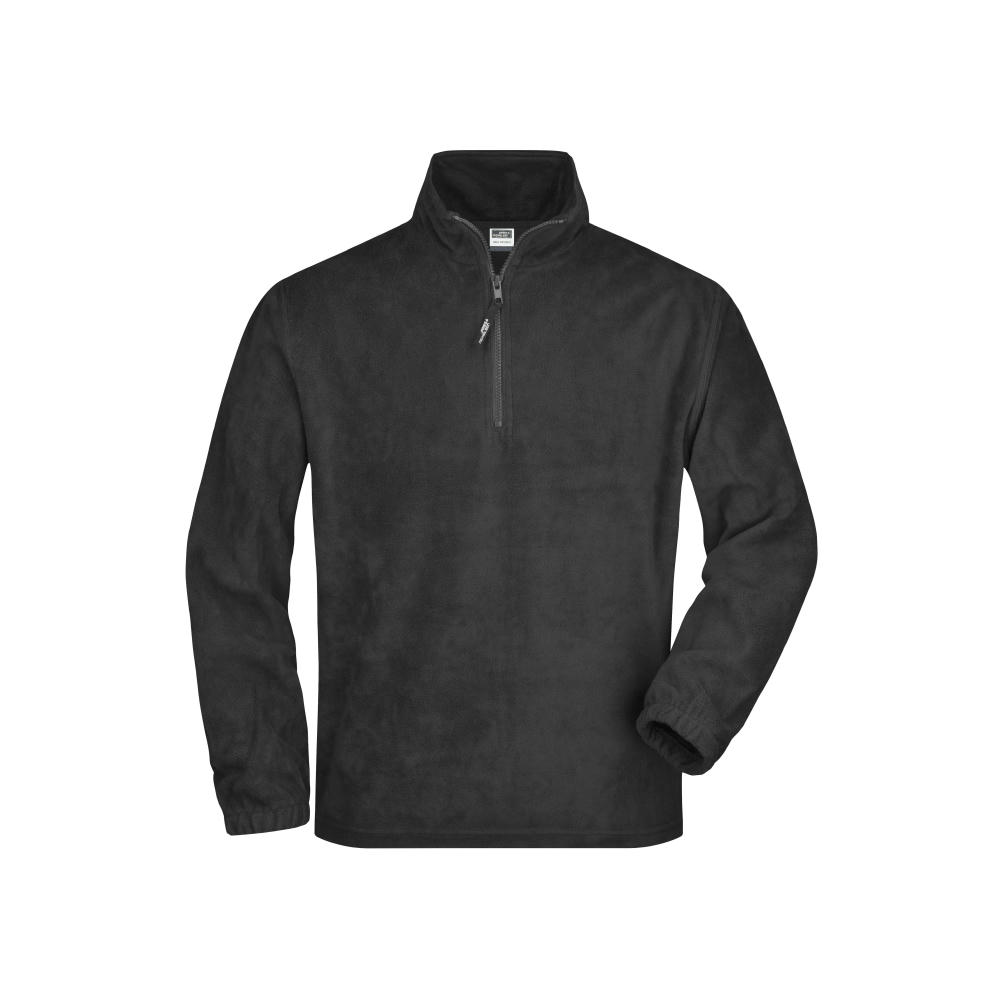 Half-Zip Fleece-Sweatshirt in schwerer Fleece-Qualität