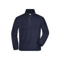 Half-Zip Fleece - Sweatshirt in schwerer Fleece-Qualität