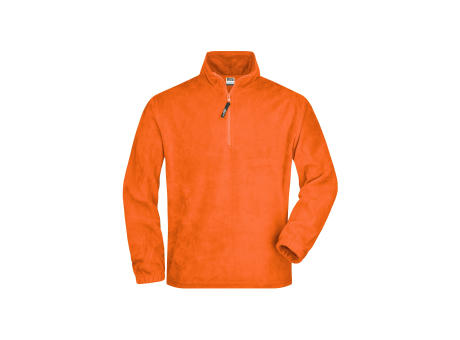 Half-Zip Fleece-Sweatshirt in schwerer Fleece-Qualität