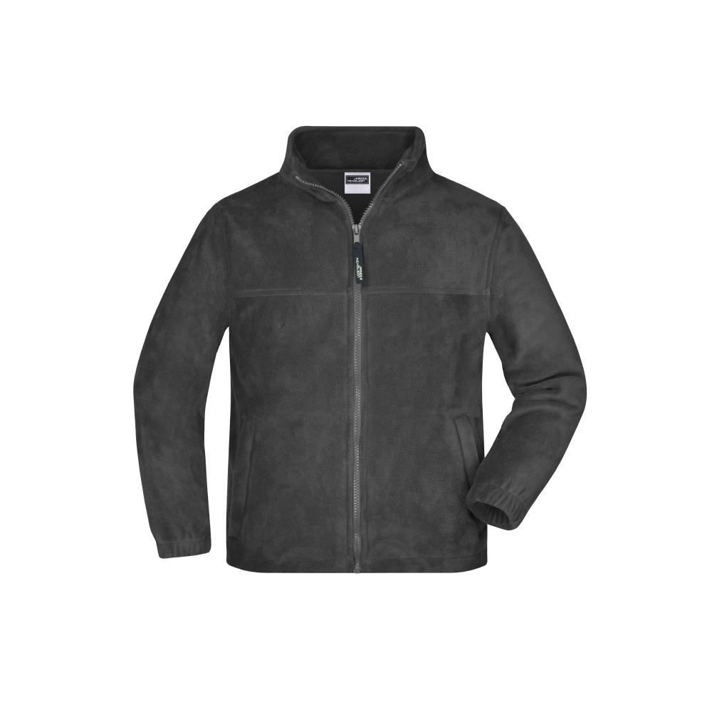 Full-Zip Fleece Junior-Jacke in schwerer Fleece-Qualität