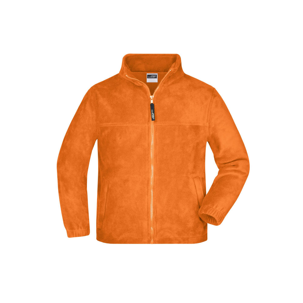 Full-Zip Fleece Junior-Jacke in schwerer Fleece-Qualität