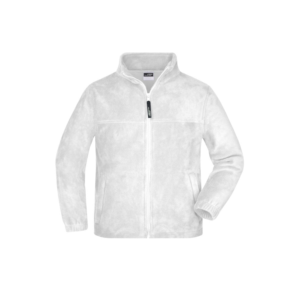 Full-Zip Fleece Junior-Jacke in schwerer Fleece-Qualität